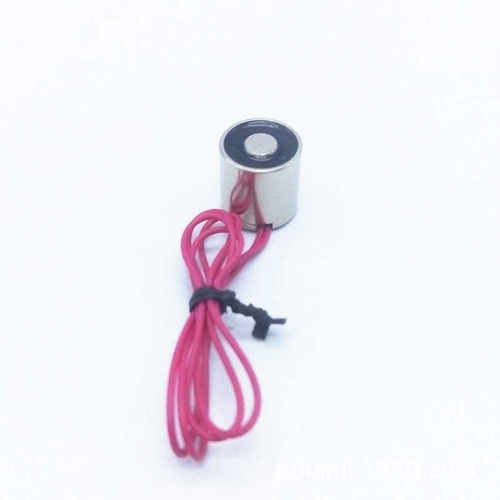 电磁铁15p1515mm 15mm直流吸力直径12v24v吸盘 高吸盘式/2kg 电磁