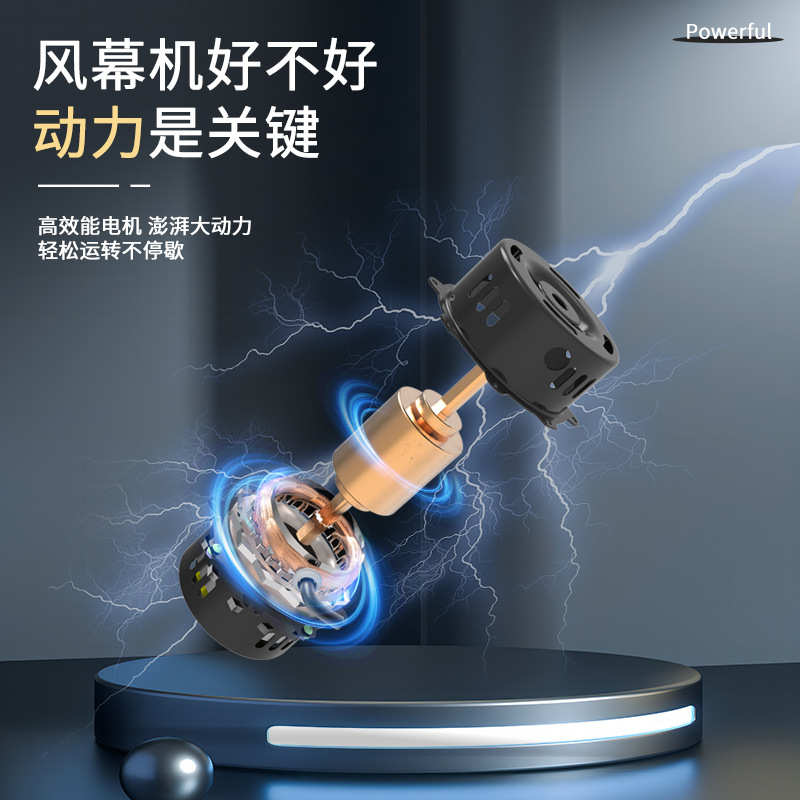 皇禧工业商用水暖风幕机 大功率低噪音冷暖两用加热风幕机