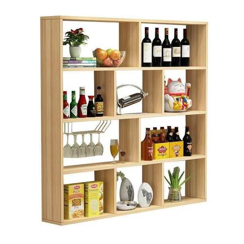 壁柜墙子上储物酒F87T7798架置物架挂展示架吧台吊架餐桌墙柜餐柜