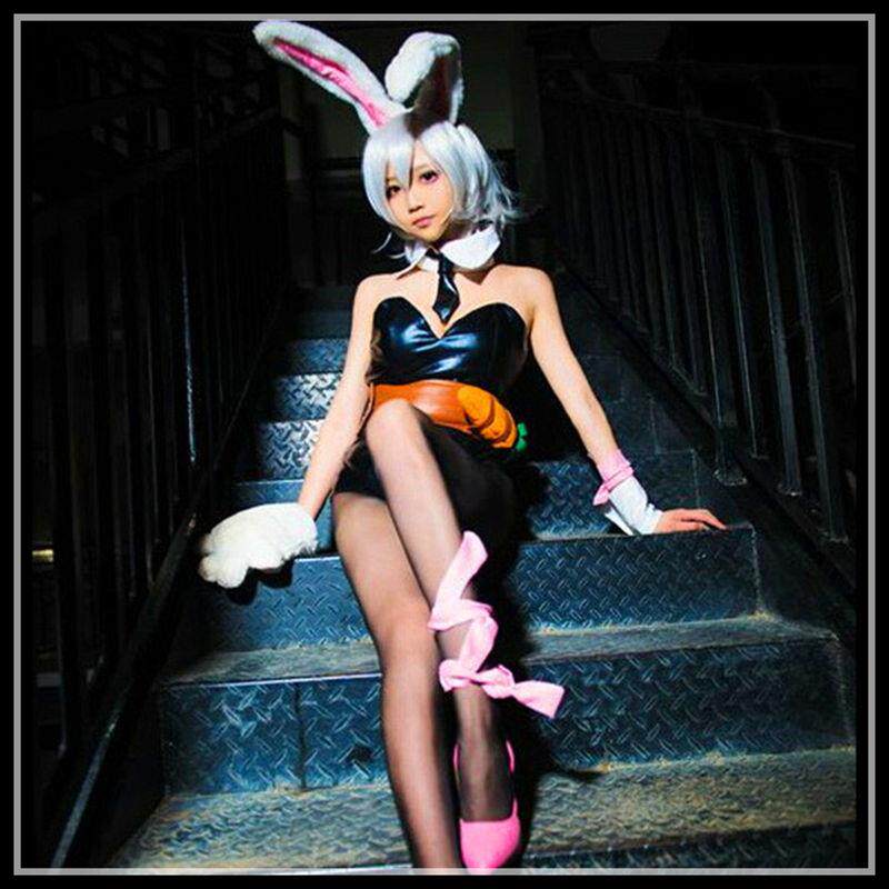 万圣节LOL英雄联盟锐雯瑞文兔女郎cos兔子动漫cosplay演出服装