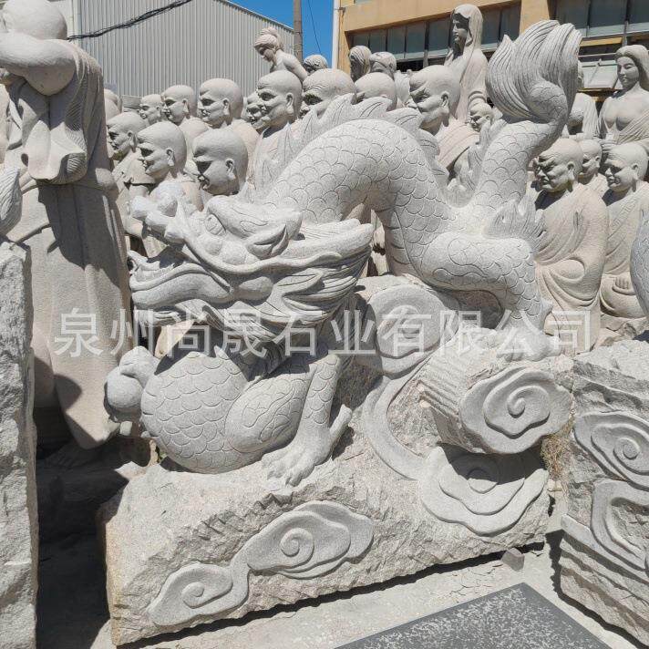 石雕12生肖雕塑石头十二生肖鼠牛虎兔龙蛇马羊猴鸡狗猪动物石雕