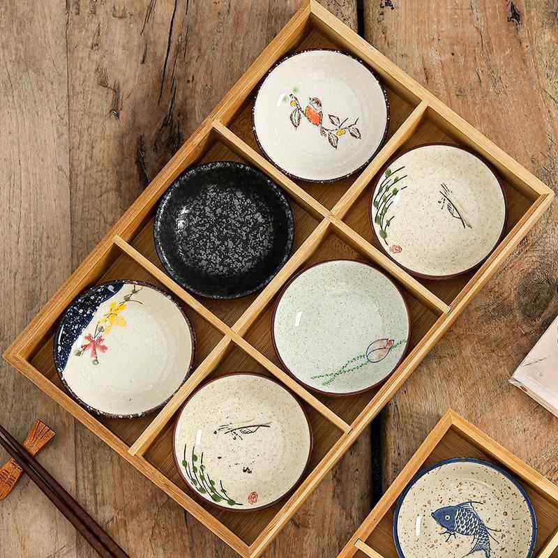 围炉竹木九宫格小吃碟禅意茶点碟干 干果盘火锅配盘子分格盘烤肉,餐饮具,碟,淘宝优惠券,粉丝福利购,淘宝优惠卷