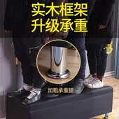 服装 店长方形沙发换鞋 凳床尾多功能储物收纳凳更衣室试衣间凳子皮