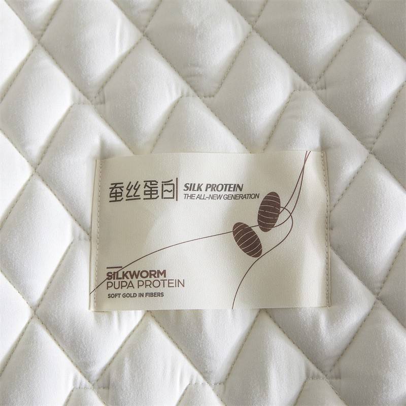 2025新款蚕丝蛋白夹棉床笠罩单件四季床罩席梦思床垫套保护罩3
