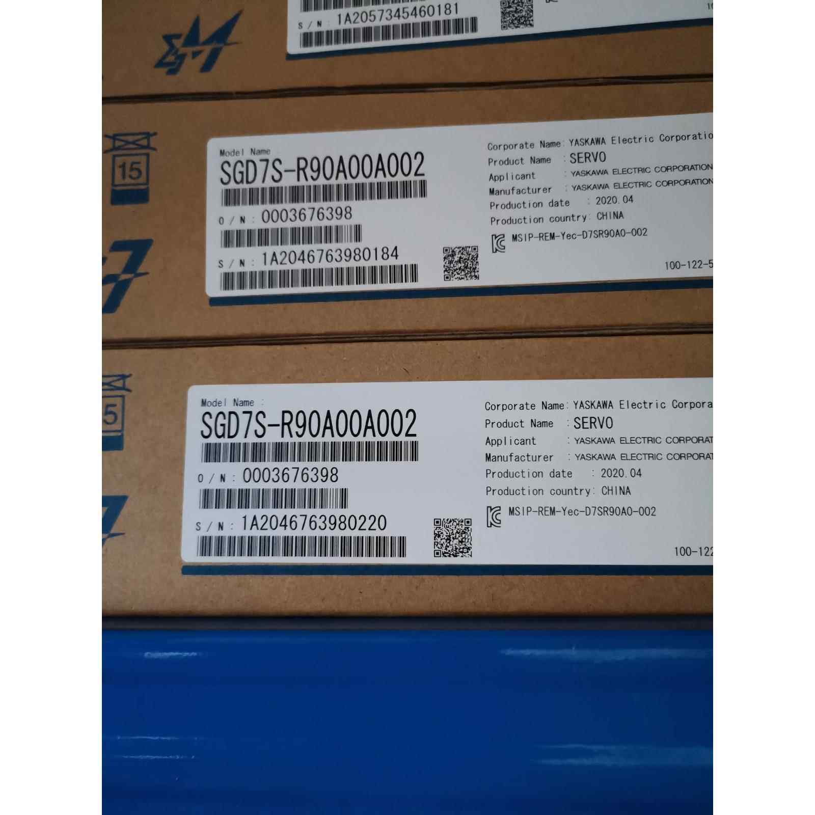 全新原包装正品安川5系列伺服电机SGD7S-R90A00A002质保包邮议价