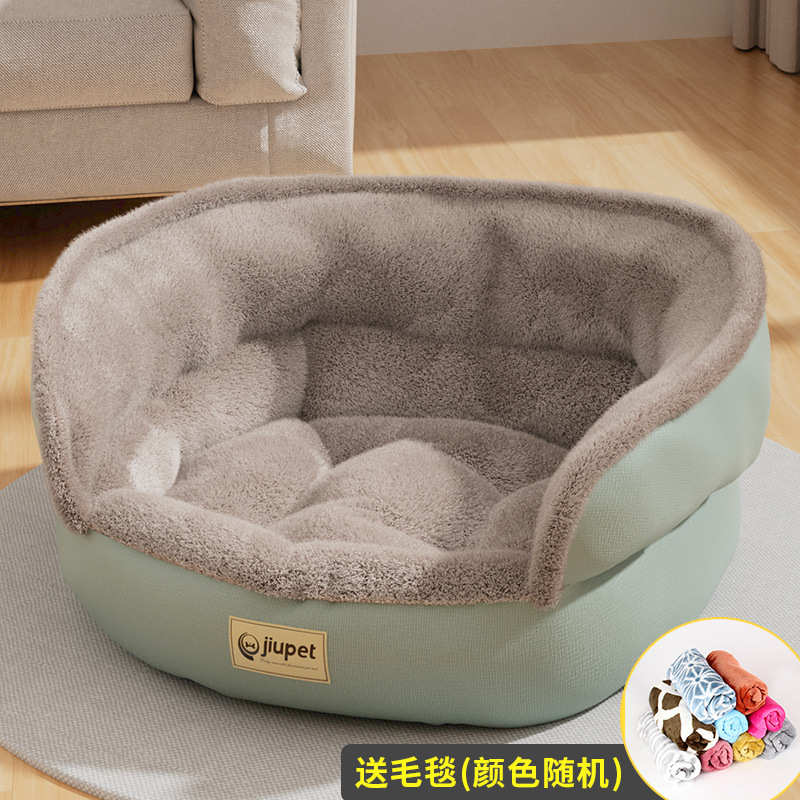 沙发犬保暖泰狗窝中小型宠物用品迪四季猫床睡批发垫通用冬季