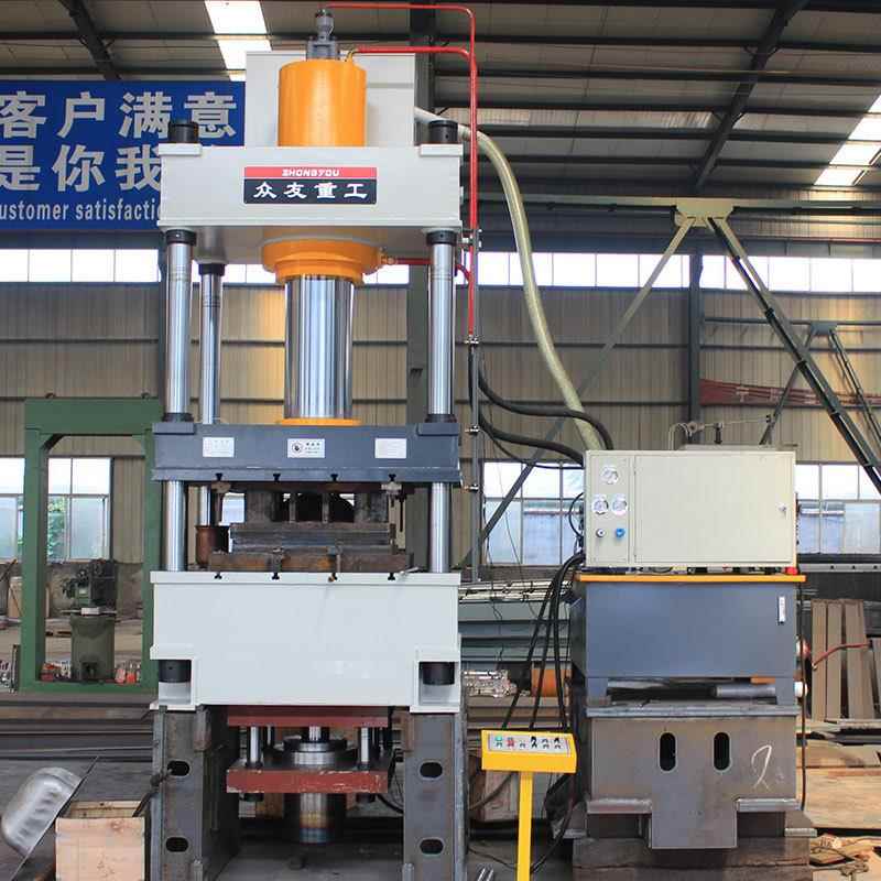 315吨猪食槽拉伸成型液压机四柱油压机315T不锈钢金属拉伸压力机