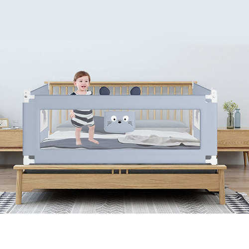 儿童床围栏宝宝防掉床护栏宝宝防摔防护栏婴儿床护栏八档可调节