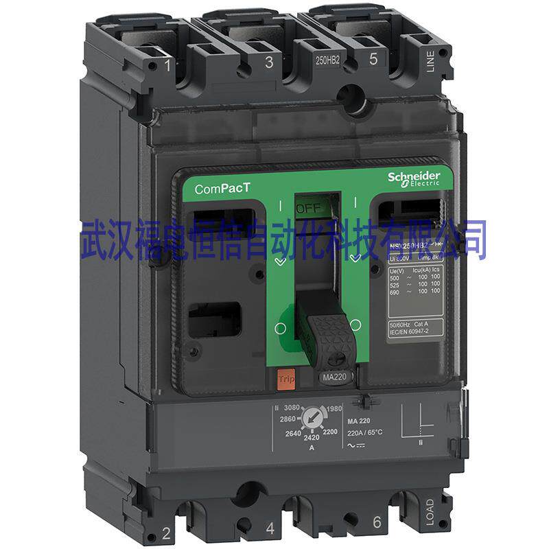 C10F2TM100原装施奈德NSX塑壳开关NSX100F 36kA DC 2P 100A TMD