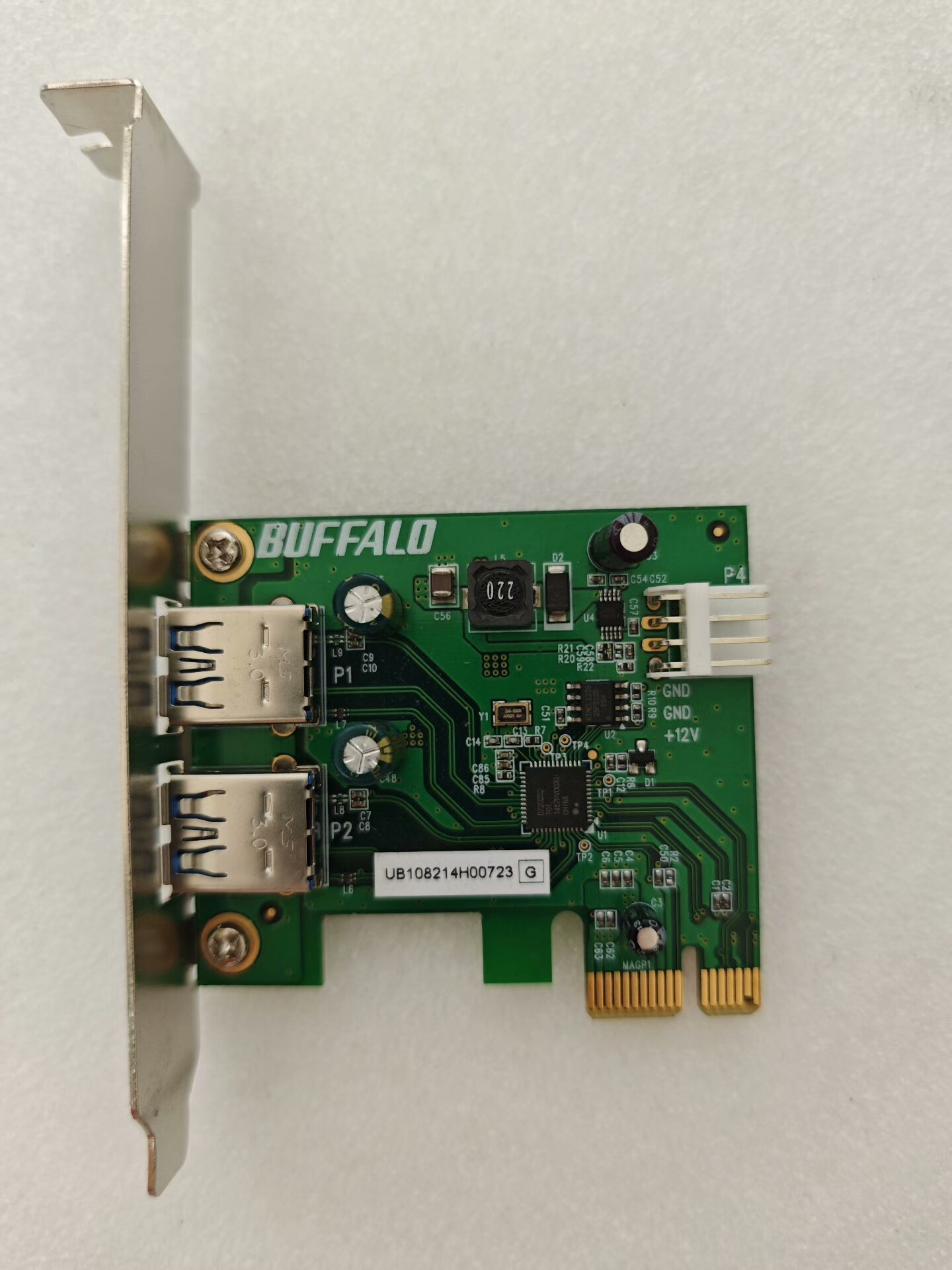 日本大水牛 BUFFALO 双口USB3.0转接卡IFC-P