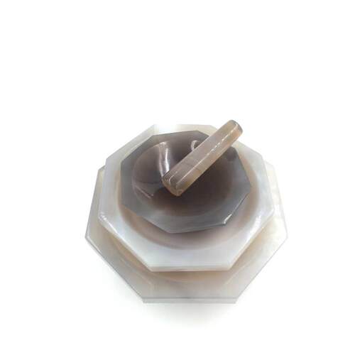 玛瑙研钵实验室研磨钵体硬度高三年质保研磨乳钵棒杵内径30-250mm