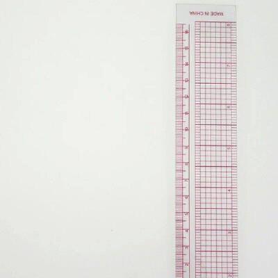 L Shape Garment Cutting Plastic Quilting Ruler For Sewing
