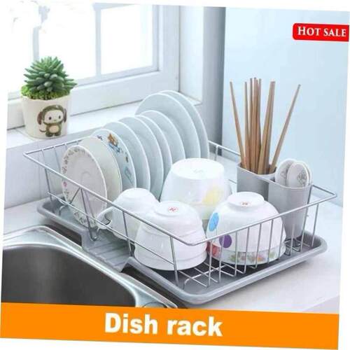 stainless steel dish rack drain dish rack plate cool dry