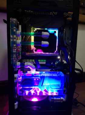 鹏音定制 追风者Z217E 机箱水道板 导流板 亚克力