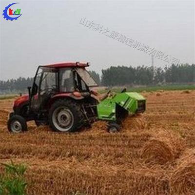 秸秆捡拾打捆机液压全自动青贮打包机畜牧业养殖牧草打包压块机