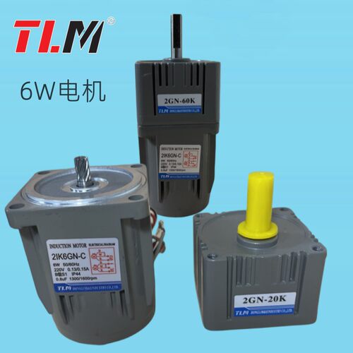 TLM东力2IK6GN-C配2GN减速箱6W定速东力电机减速电机马达可带煞车