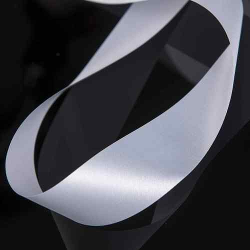 通用型黑白缎带涤纶带空白水洗唛水洗标适用于丝网洗唛厂家