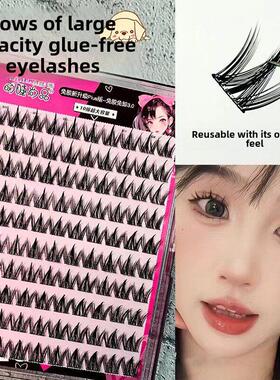 Self Adhesive Eyelashes DIY lashes No Glue Needed Wispy Lash