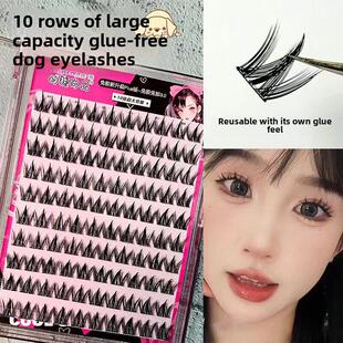 Self Wispy Lash lashes Needed DIY Eyelashes Adhesive Glue