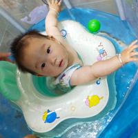 海之雨嬰兒游泳圈兒童座圈0-3歲寶寶游泳圈新生幼兒脖圈腋下圈