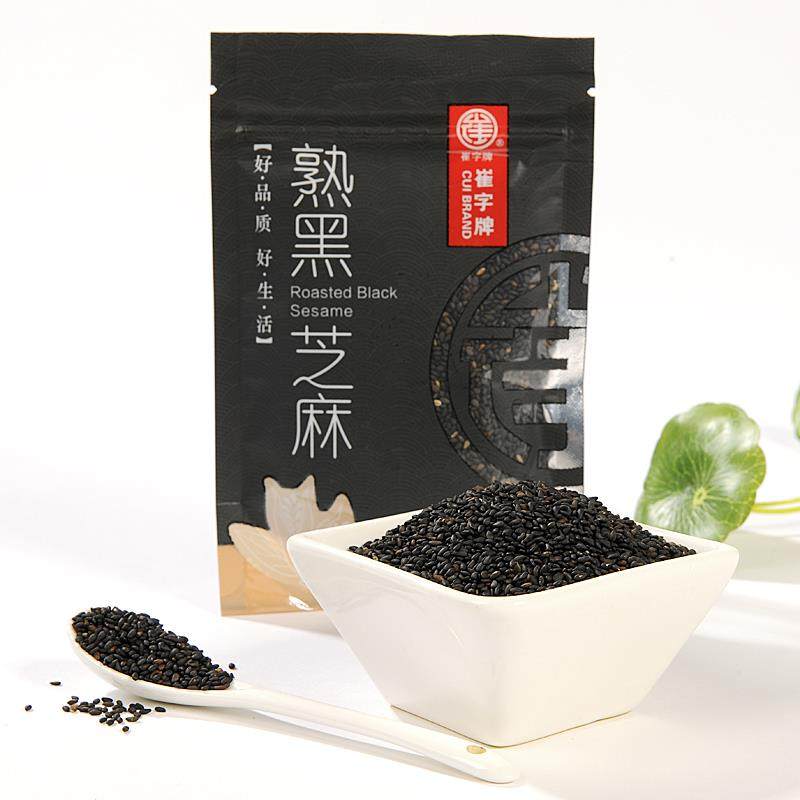 炒制熟黑芝麻500g无杂质开袋即食 烘焙 熬粥 打芝麻糊,粮油调味/速食/干货/烘焙,芝麻,淘宝优惠券,粉丝福利购,淘宝优惠卷
