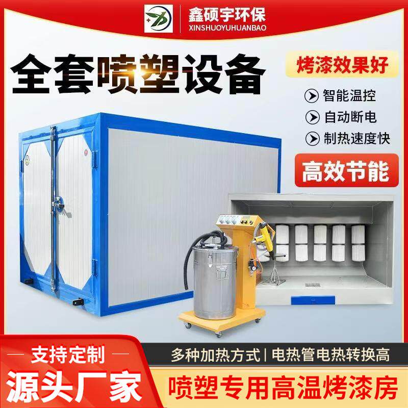 高温烤漆房固化炉全套静电喷塑设备工业烤箱燃气电加热喷漆烘干房