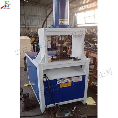 多形状一次成型管材冲弧机可任意调节破口机不锈钢管材破管设备