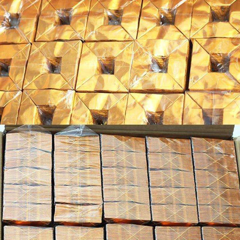 殡葬用品金银纸元宝半成品成箱金纸烧纸小中大号金元宝免折叠