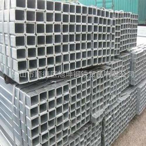 现货q235bq355镀锌方管建筑矩形管方通幕墙交通专用镀锌方钢管