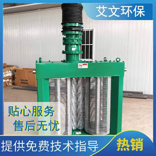 艾文环保粉碎型格栅清污机不锈钢转鼓格栅厂家破碎性能好