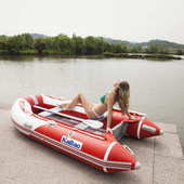 大量供应凯标橡皮艇冲锋舟加厚3人6人8人铝合金底板钓鱼船充气船