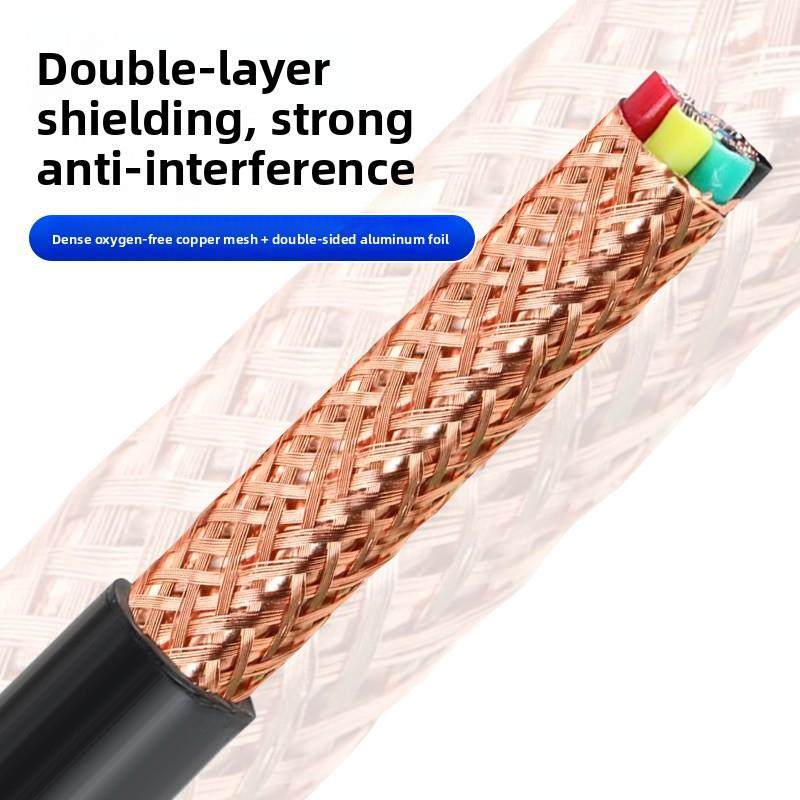 Rvvp/Kvvrp2 3 4 5 6 7 8 10芯0.5 0.75 1 1.5方芯屏蔽线信号线