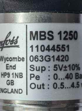 063G1420 MBS1250 # Danfoss//丹佛斯，传感器