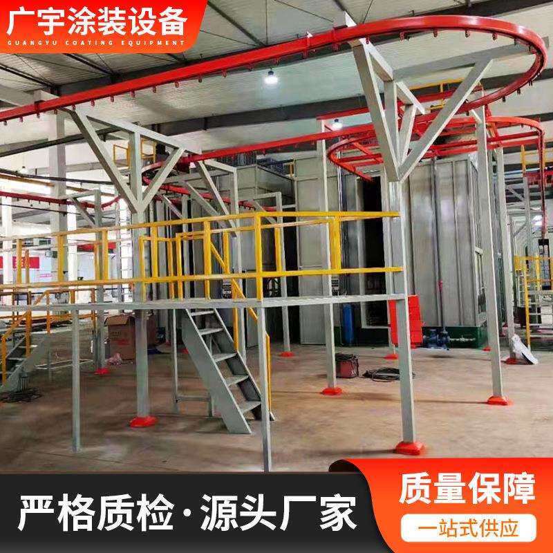 喷涂流水线烤漆设备 涂装生产线全套设备厂全自动喷塑喷粉流水线