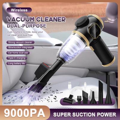 车载无线吸尘多功能强力吹吸家用小气手持式抽大功率器vacuum c型