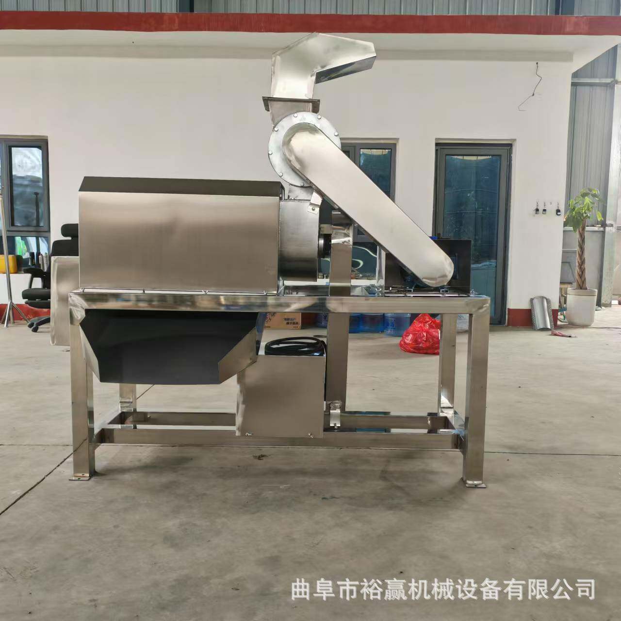 大型不锈钢打浆机樱桃车厘子去核打浆机商用红豆山楂打浆机