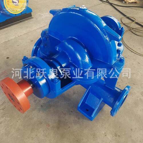 大流量离心泵双吸中开泵10SH-9A农业排灌泵10寸大口径清水泵跃泉