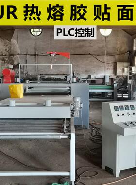 木饰面PUR热熔胶贴面机 塑料板PVC发泡板贴纸机 透明PET贴面机