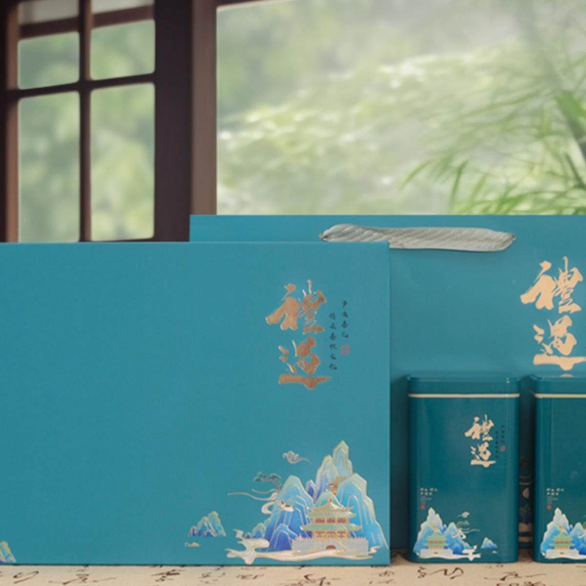 2025新茶多种礼盒装桐柏特产玉叶优质明前绿茶河南南阳高山富硒茶