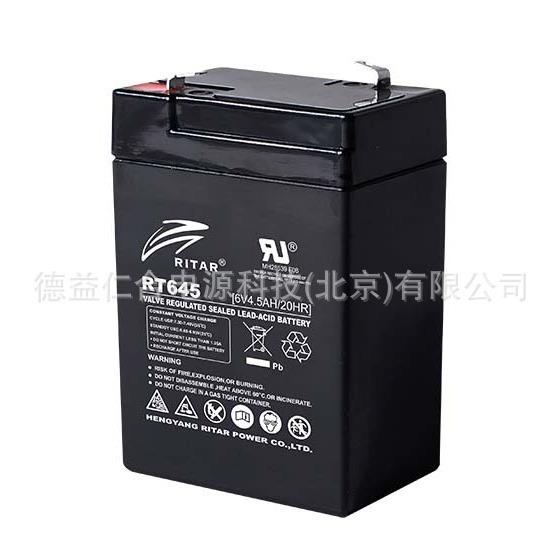 瑞达蓄电池BT645/6V45AH蓄电池