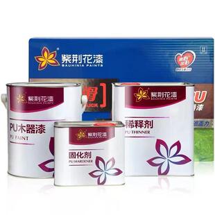 紫荆花怡朗清味pu聚酯漆5KG木器漆耐黄变高遮盖家具油漆