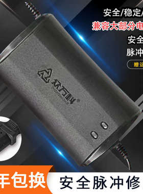 众万科智能电动车电瓶充电器48v12ah60v20ah72伏台铃雅迪爱玛通用