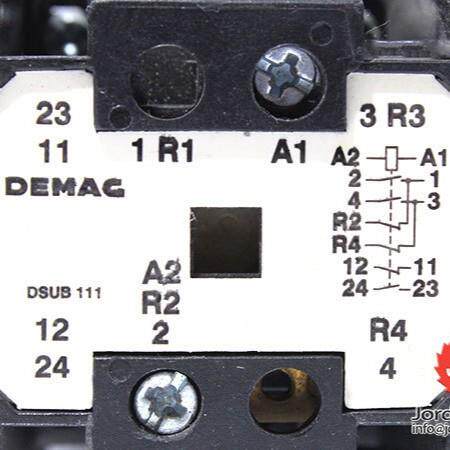 德马格DEMAG环链葫芦接触器DSUB111 24VS0HZ盾构机配件原装过滤