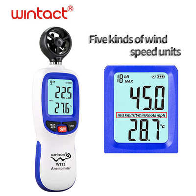 电子数字风速计迷你风速风速仪汇手持式测量仪anemometer天益wt82
