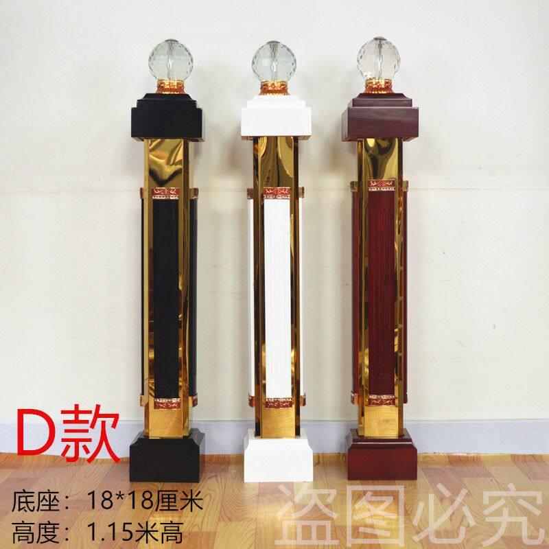 楼梯扶手铝合金实木立柱欧式室内飘窗护栏阳台家用简约现代围栏杆图片