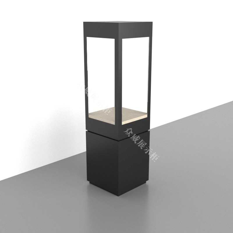 玻璃展示柜样品古董陈列柜文物独立柜玉石模型瓷器收藏品展览柜
