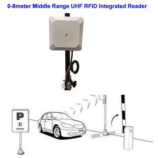 8米读距915Mhz 自动读卡标签 RFID超高频智能id读卡器研发一体式