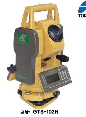 拓普康全站仪 GTS-102N精度350米免棱镜工程测绘仪激光测距仪