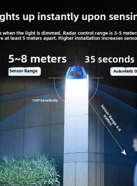 雷达充电灯夜间人体自动智能感应灯楼梯过道不插电人来即亮led灯