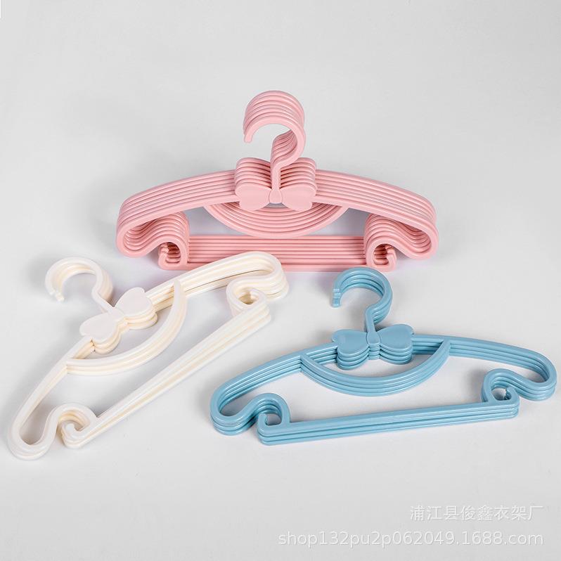 包邮儿童衣架多功能婴儿小孩衣服挂新生儿衣撑小号宝宝家用晾衣架